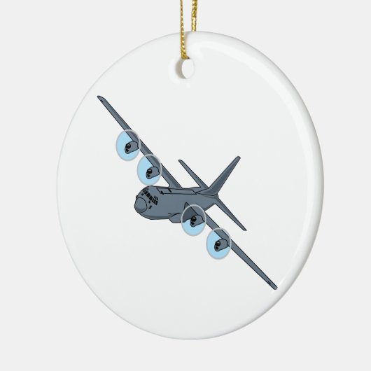 C-130 Hercules Keramisch Ornament (Links)