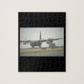 C-130 Hercules LAPES-lading_Militair Vliegtuig Legpuzzel (Verticaal)