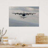 C-130 Hercules Lijn omhoog Poster (Keuken)