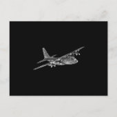 C-130 Hercules - Military Aankondigingskaart (Voorkant)