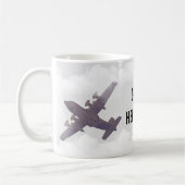 C-130 Hercules mok koffie (Links)