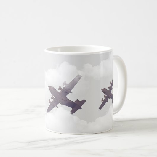 c-130 Hercules mok koffie (Voorkant rechts)