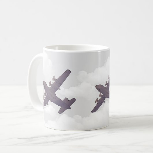 c-130 Hercules mok koffie (Voorkant links)