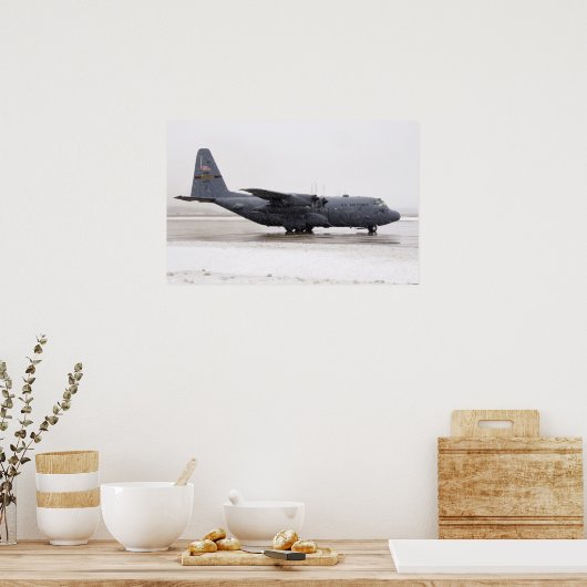 C-130 Hercules Poster (Keuken)