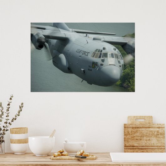 C-130 Hercules Poster (Keuken)