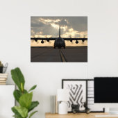 C-130 Hercules Poster (Thuiskantoor)