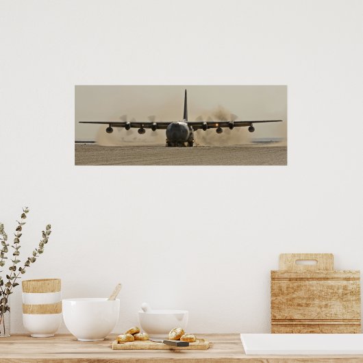 C-130 Hercules Poster (Keuken)