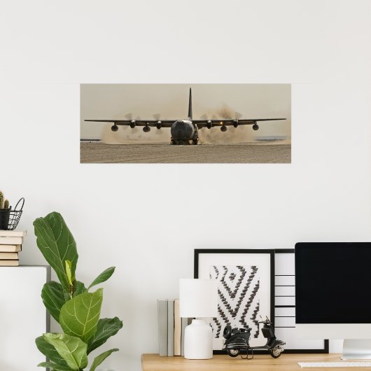C-130 Hercules Poster (Thuiskantoor)