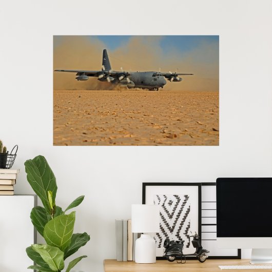 C-130 Hercules Poster (Thuiskantoor)