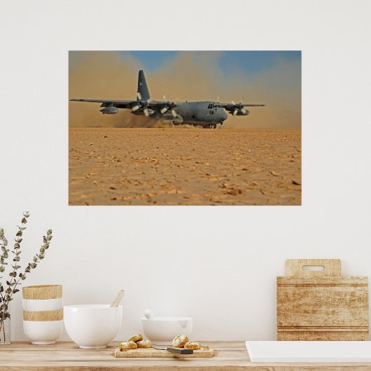 C-130 Hercules Poster (Keuken)