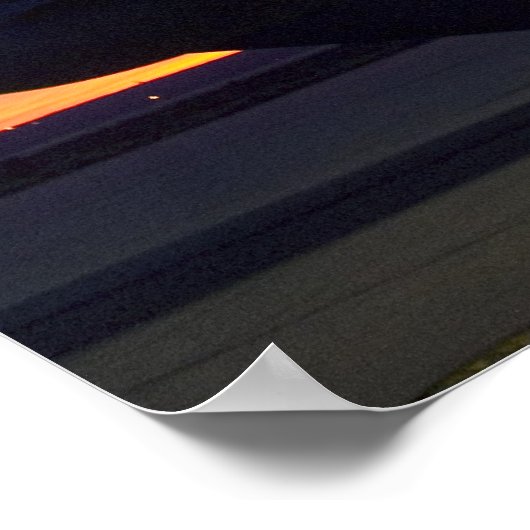 C-130 Hercules Sunset Poster (Hoek)