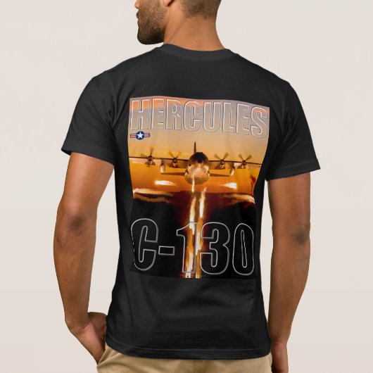 C-130 HERCULES T-SHIRT (Achterkant)