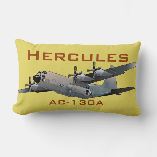 C-130 Hercules T-Shirt Kussen (Voorkant)