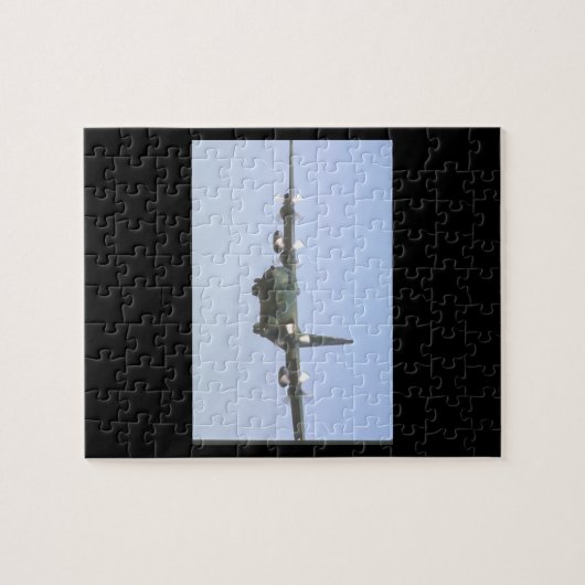 C-130 Hercules Transport_Militair Vliegtuig Legpuzzel (Horizontaal)