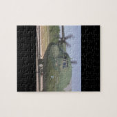 C-130 Hercules Transport_Militair Vliegtuig Legpuzzel (Horizontaal)