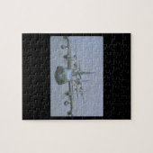 C-130 Hercules Transport_Militair Vliegtuig Legpuzzel (Horizontaal)