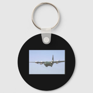 C-130 Hercules Transport_Militair Vliegtuig Sleutelhanger
