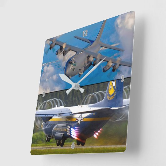 C-130 HERCULES VIERKANTE KLOK (Hoek)