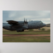 C-130 Hercules Vliegtuig Poster (Voorkant)