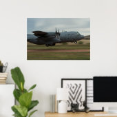 C-130 Hercules Vliegtuig Poster (Thuiskantoor)