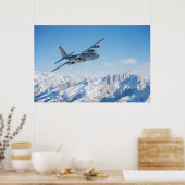C-130 Hercules Vliegtuig Poster (Keuken)