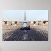 C-130 Hercules Vliegtuig Poster (Voorkant)