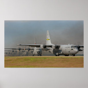 C-130 Hercules Vliegtuig Poster