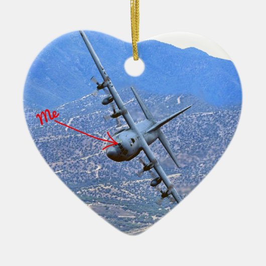 C-130 LAAGNIVEAU KERAMISCH ORNAMENT (Voorkant)