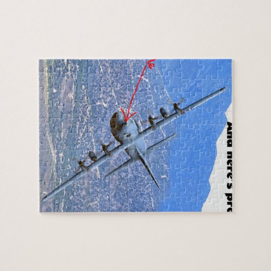 C-130 LAAGNIVEAU LEGPUZZEL (Horizontaal)