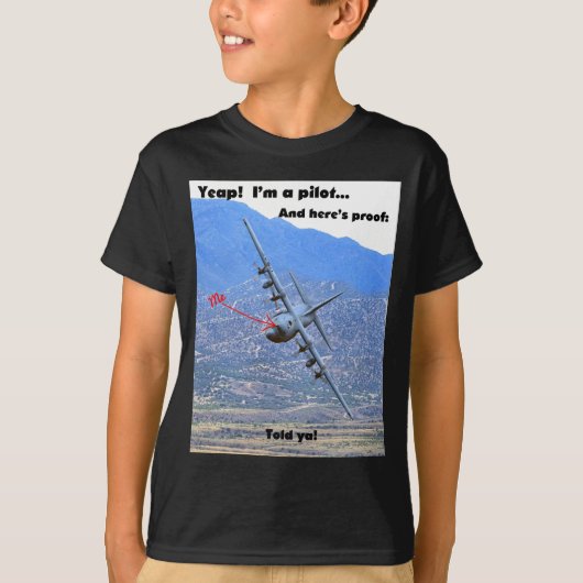 C-130 LAAGNIVEAU T-SHIRT (Voorkant)