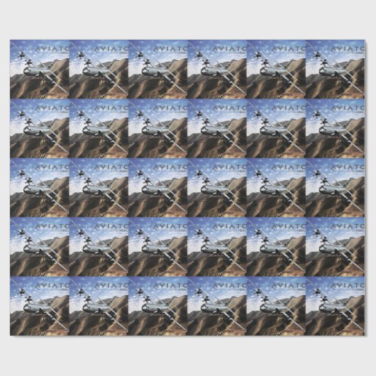 C-130 Militair vliegtuig van HERCULES Cadeaupapier (Vlak)