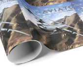 C-130 Militair vliegtuig van HERCULES Cadeaupapier (Rol Hoek)