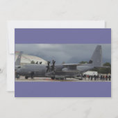 C-130 op Hill Air Force Base, uitnodiging van 2012 (Voorkant)