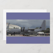 C-130 op Hill Air Force Base, uitnodiging van 2012 (Voorkant / Achterkant)