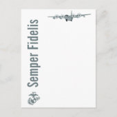 C-130 USMC Aviation Briefkaart (Voorkant)