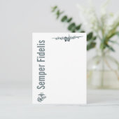 C-130 USMC Aviation Briefkaart (Staand voorkant)