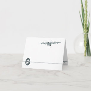 C-130 USMC Luchtvaart Notecard Kaart