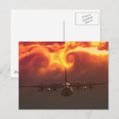 C-130 vortex briefkaart (Voorkant / Achterkant)