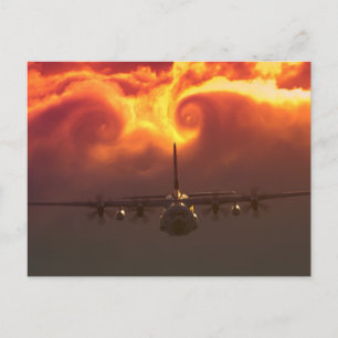 C-130 vortex briefkaart