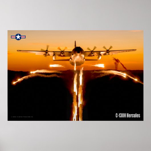 C-130H HERCULES POSTER (Voorkant)