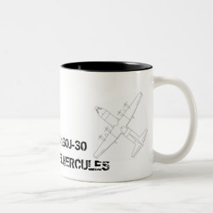 C-130J-30 Hercules Tweekleurige Koffiemok