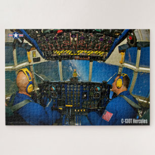 C-130T HERCULES COCKPIT (20x30 INCH) Legpuzzel