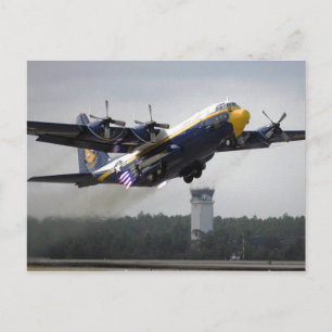 C-130T Hercules - "Fat Albert" Blue Angels Postcar Briefkaart