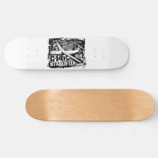 C-141 Starlifter Skateboard Deck Skateboard (Horizontaal)