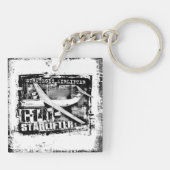 C-141 Starlifter Sleutelhanger Acryl Sleutelhanger (Achterkant)