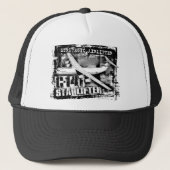 C-141 Starlifter Trucker Hoed Trucker Hoed Trucker Pet (Voorkant)