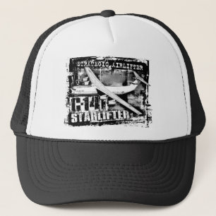 C-141 Starlifter Trucker Hoed Trucker Hoed Trucker Pet