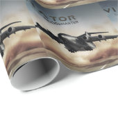 C-17 Globemaster Cargo-vliegtuig Cadeaupapier (Rol Hoek)