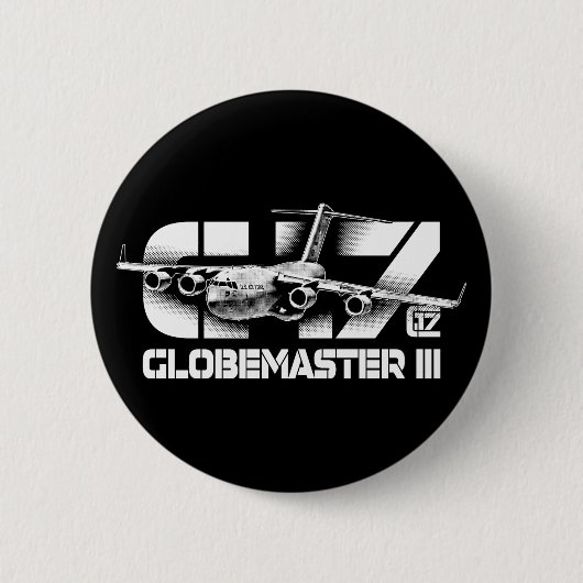 C-17 Globemaster III Button Button (Voorkant)