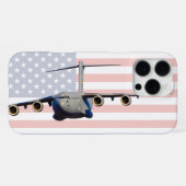 C-17 GLOBEMASTER III iPhone HOESJE (Achterkant horizontaal)